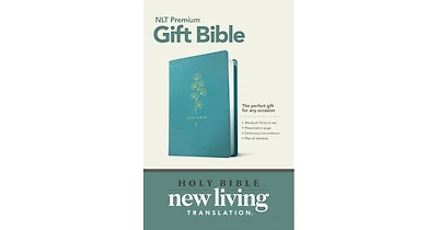 Premium Gift Bible Nlt (Red Letter, LeatherLike, Teal) by Tyndale