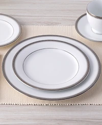 Noritake Charlotta Platinum 5 Piece Place Setting