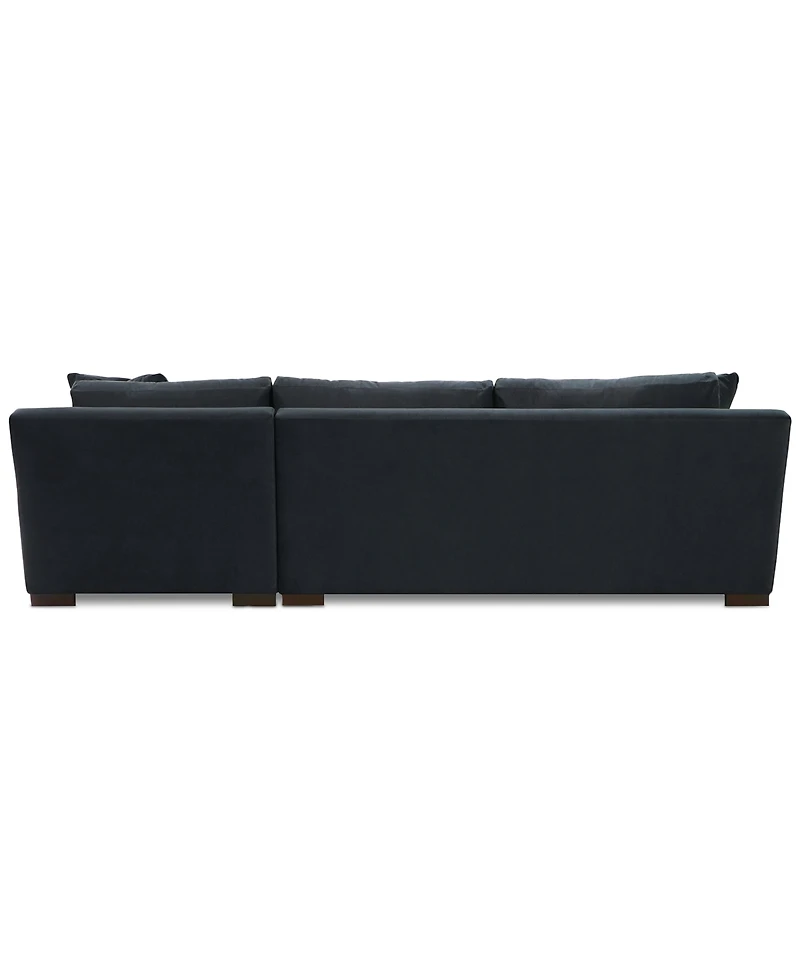 Marristin 121" 2-Pc. Fabric Chaise Sectional, Created for Macy's