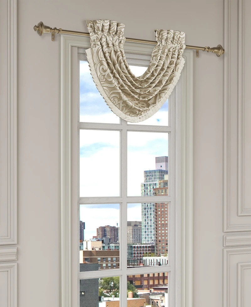J Queen New York Lazlo Window Waterfall Valance