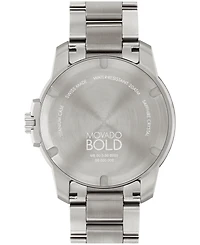 Movado Men's Bold Titanium Sport Swiss Quartz Titanium Watch 45mm