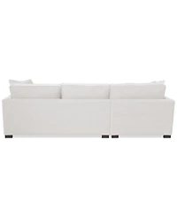 Nightford 111" 2-Pc. Fabric Chaise Sectional, Created for Macy's