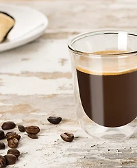 JoyJolt Javaah Double Wall Espresso Glasses - Set of 4