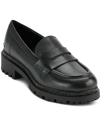 Dkny Women's Rudy Slip-On Penny Loafer Flats