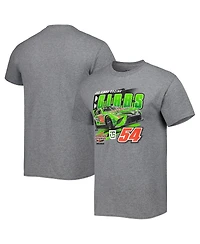 Men's Joe Gibbs Racing Team Collection Heather Gray Ty Gibbs Pit Road T-shirt