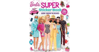 Barbie- Super Sticker Book- Through the Decades by Marilyn Easton
