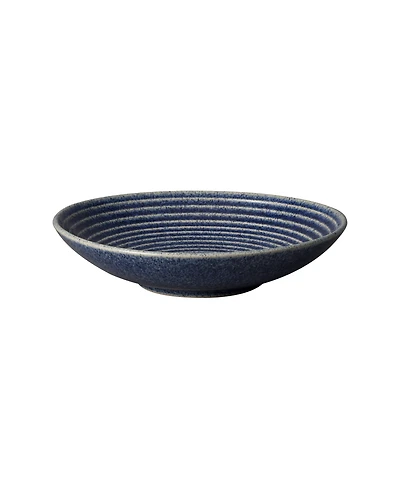 Denby Studio Blue Cobalt Medium Ridged Bowl