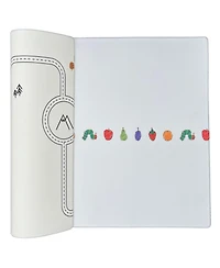 World of Eric Carle x Ofie Mat, Caterpillar life + Country road nordic, baby play mat