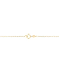 Italian Gold Lightning Bolt 18" Pendant Necklace in 10k Gold