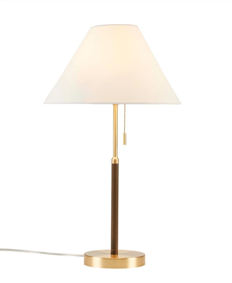 Ink+Ivy Bromley Two Tone Pull-chain Table Lamp