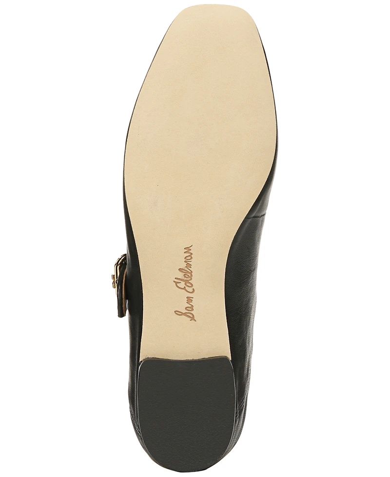 Sam Edelman Women's Michaela Buckled Mary Jane Flats