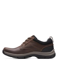 Clarks Men's Collection Walpath Leather Low Top Lace Up Sneaker