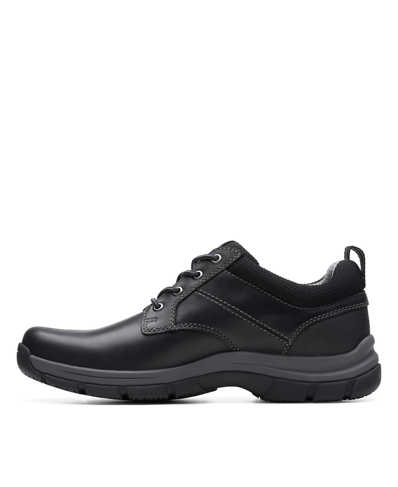 Clarks Men's Collection Walpath Leather Low Top Lace Up Sneaker