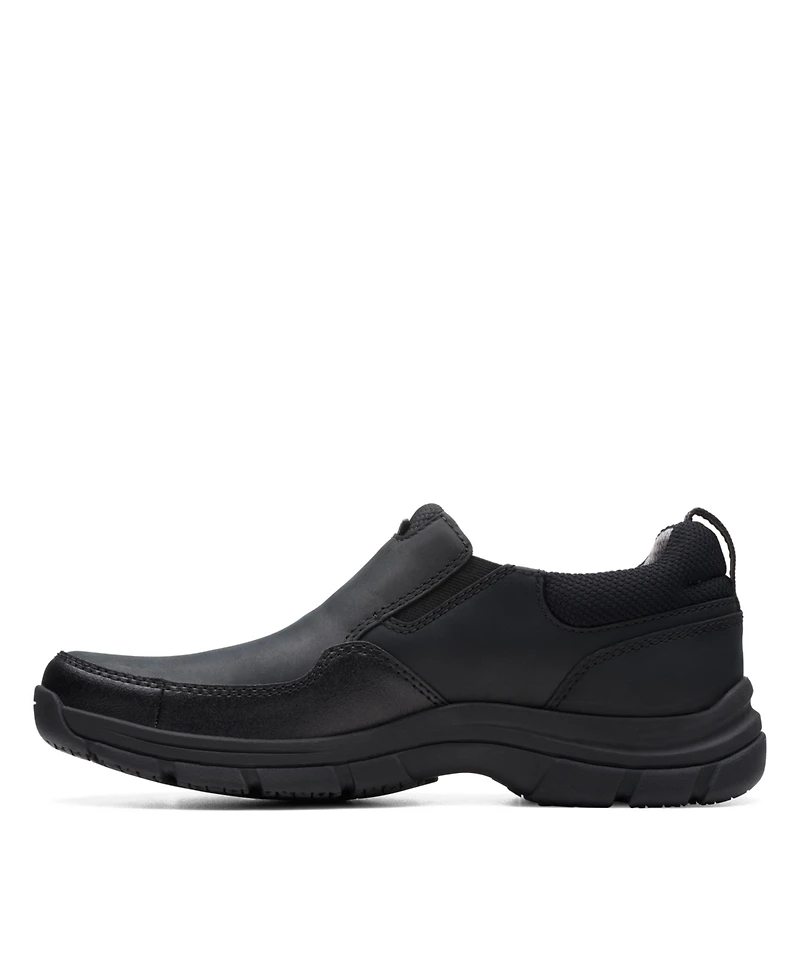Clarks Men's Collection Walpath Step Leather Slip On Shoes