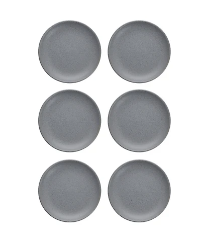Fortessa Sound Cement Coupe 6 Pc. Bread & Butter Plate Set