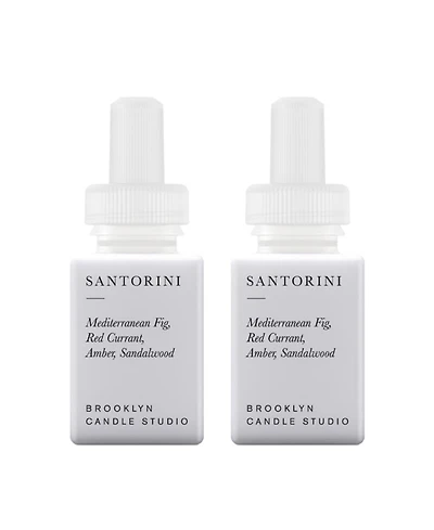 Pura Brooklyn Candle Studio - Santorini - Home Scent Refill - Smart Home Air Diffuser Fragrance - Up to 120-Hours of Luxury Fragrance per Vial