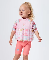 Splash About Toddler Girls Owls Printed Sleeved Floatsuit