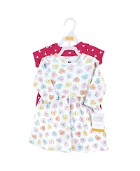 Hudson Baby Girls Cozy Stylish All-Season Dress 2Pk