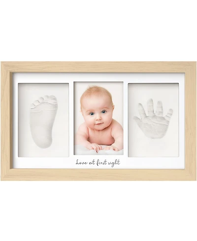 Duo Baby Hand and Footprint Kit, Handprint Newborn Photo Frame, Keepsake for New Mom