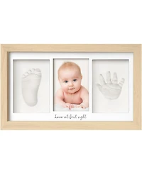 Duo Baby Hand and Footprint Kit, Handprint Newborn Photo Frame, Keepsake for New Mom