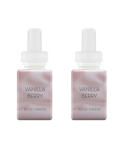 Pura Becki Owens - Vanilla Berry - Home Scent Refill - Smart Home Air Diffuser Fragrance - Up to 120-Hours of Premium Fragrance per Refill