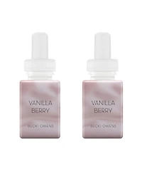Pura Becki Owens - Vanilla Berry - Home Scent Refill - Smart Home Air Diffuser Fragrance - Up to 120-Hours of Premium Fragrance per Refill