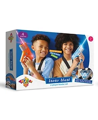 Geoffrey's Toy Box Laser Blast 2-Player 4 Pieces Blaster Set, Created for Macy's