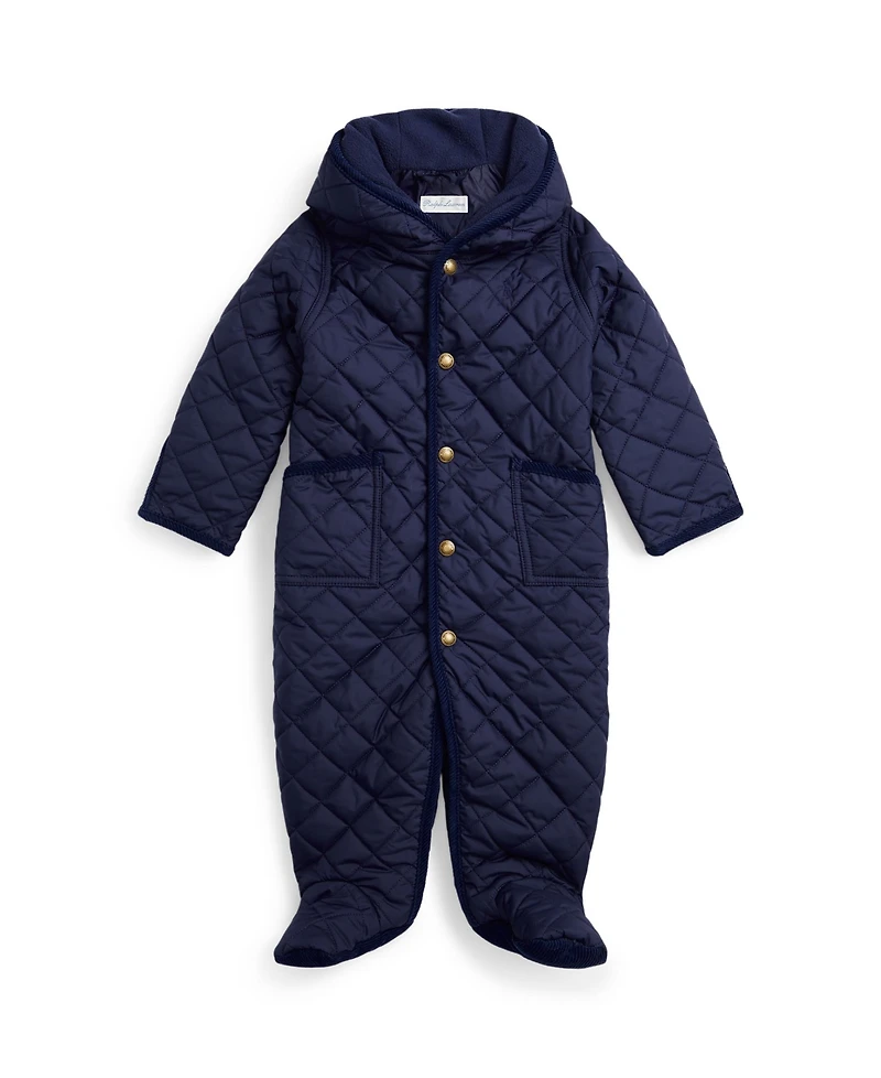 Polo Ralph Lauren Baby Water-Repellent Hooded Barn Bunting One Piece