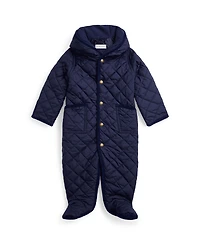 Polo Ralph Lauren Baby Water-Repellent Hooded Barn Bunting One Piece