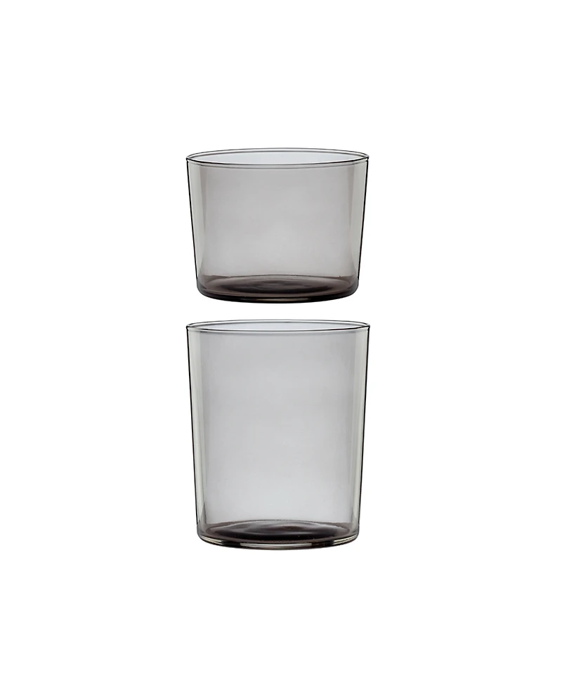 Oneida Stackables Smoke Drinkware, Set of 12