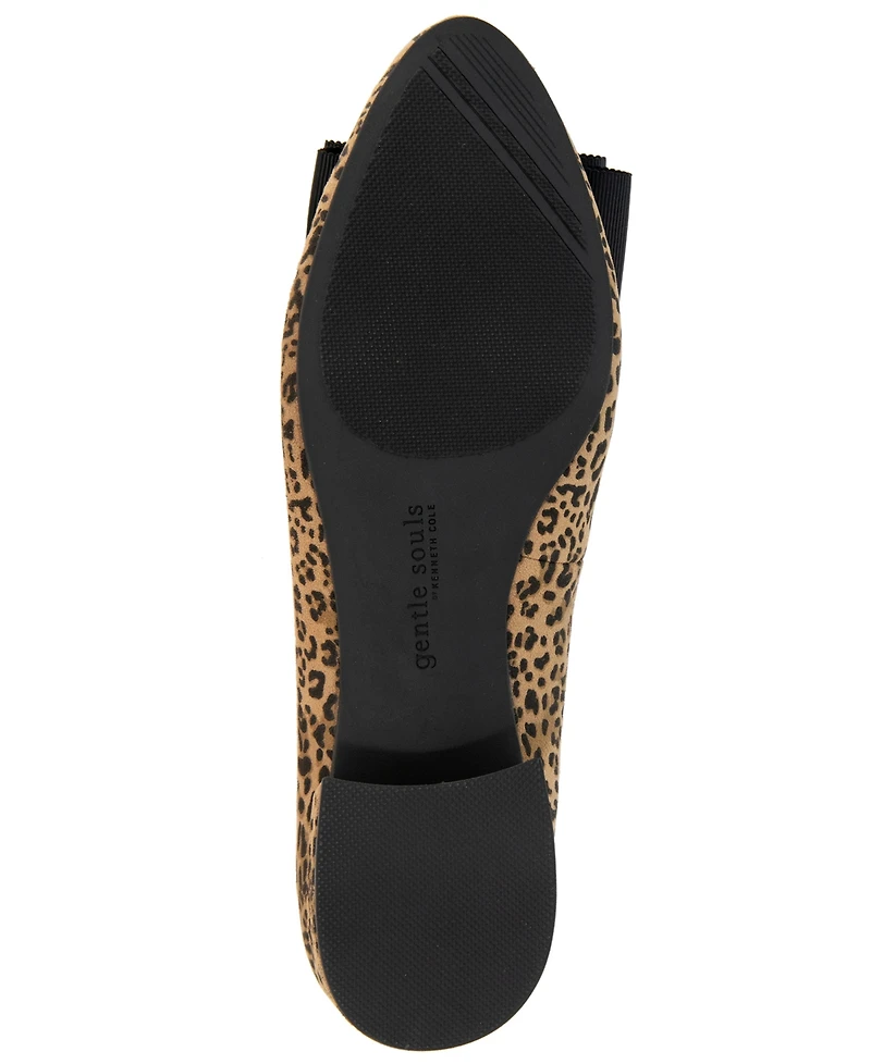Gentle Souls Women's Atlas Flat Heel Sandal - Leopard