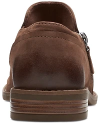 Clarks Women's Camzin Pace Ruched Zip Ankle Booties