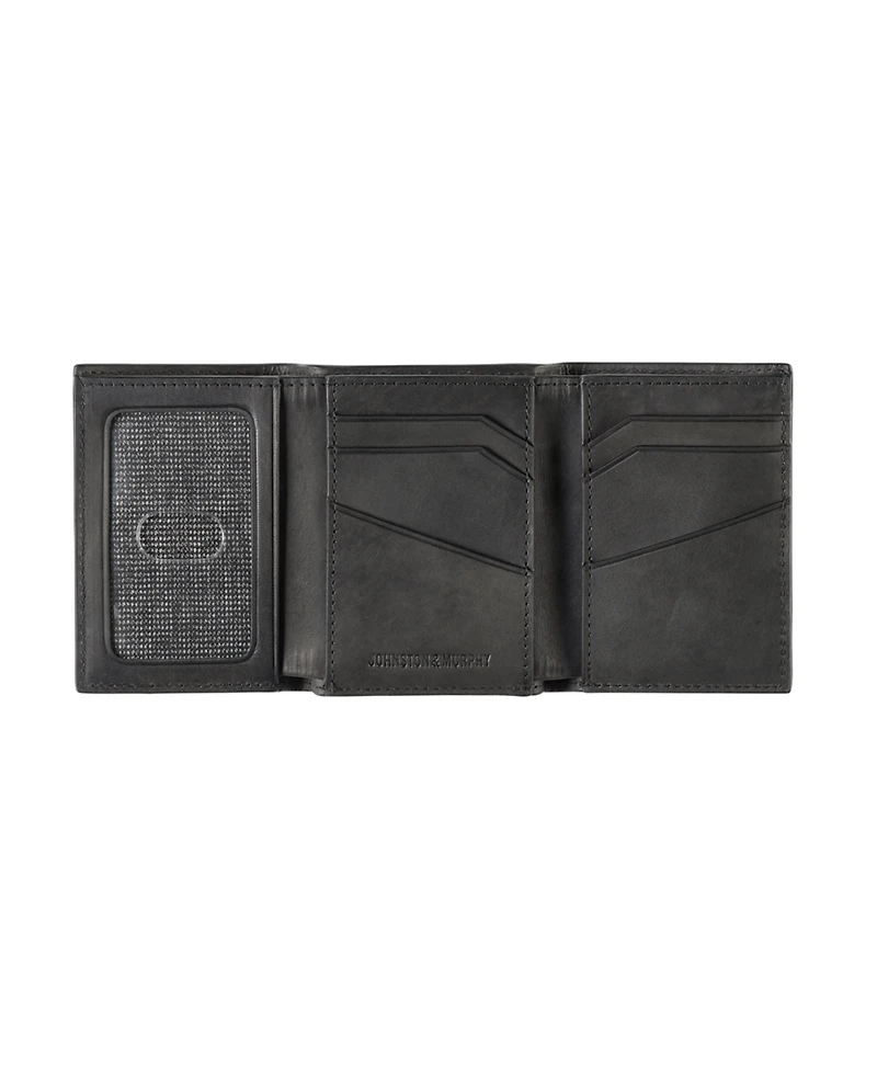 Johnston & Murphy Men's Rhodes Trifold Wallet