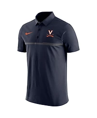 Men's Nike Navy Virginia Cavaliers 2023 Coaches Performance Polo Shirt
