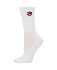 Women's ZooZatz Navy, White Auburn Tigers 2-Pack Quarter-Length Socks