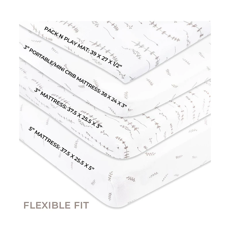 Ely's & Co. Baby Pack N Play Portable Crib Sheet ( of 2 )