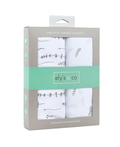 Ely's & Co. Baby Pack N Play Portable Crib Sheet ( of 2 )