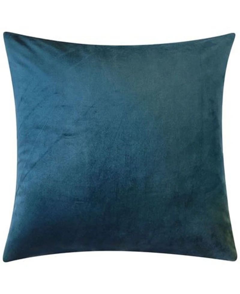Edie@Home Snowflakes Velvet Foil Print Holiday Decorative Pillow, 18" x