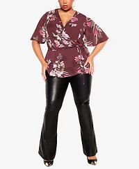 City Chic Women's Angelina Top