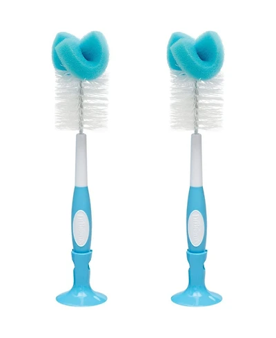 Dr. Browns Baby Baby Bottle Brush, 2 Pack, Blue