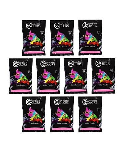 Chameleon Colors Color Powder, Vibrant Holi Color, 10 Pounds (1 Pound per Packet