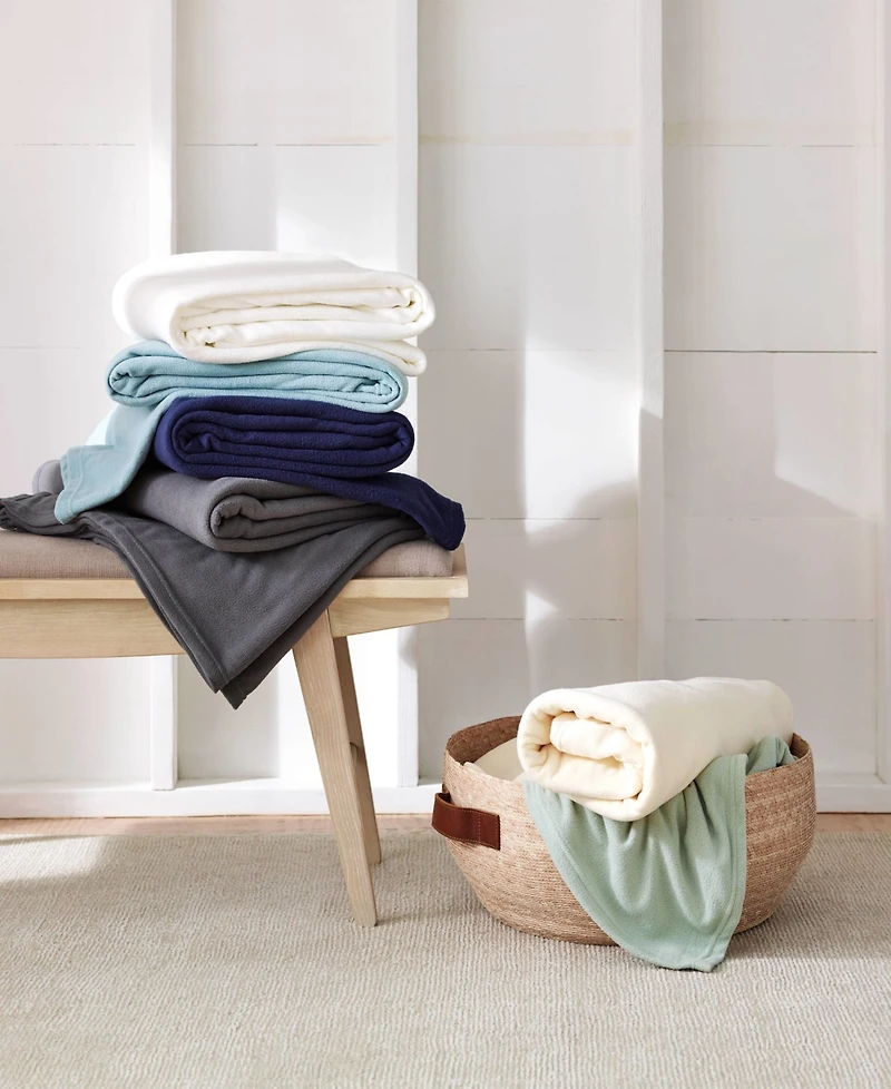 Vellux Brushed Microfleece Blanket, Full/Queen