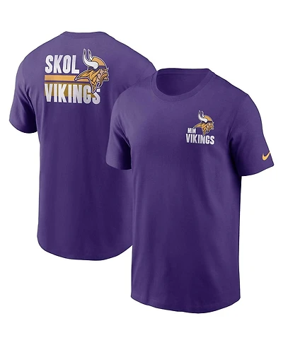 Men's Nike Purple Minnesota Vikings Blitz Essential T-shirt