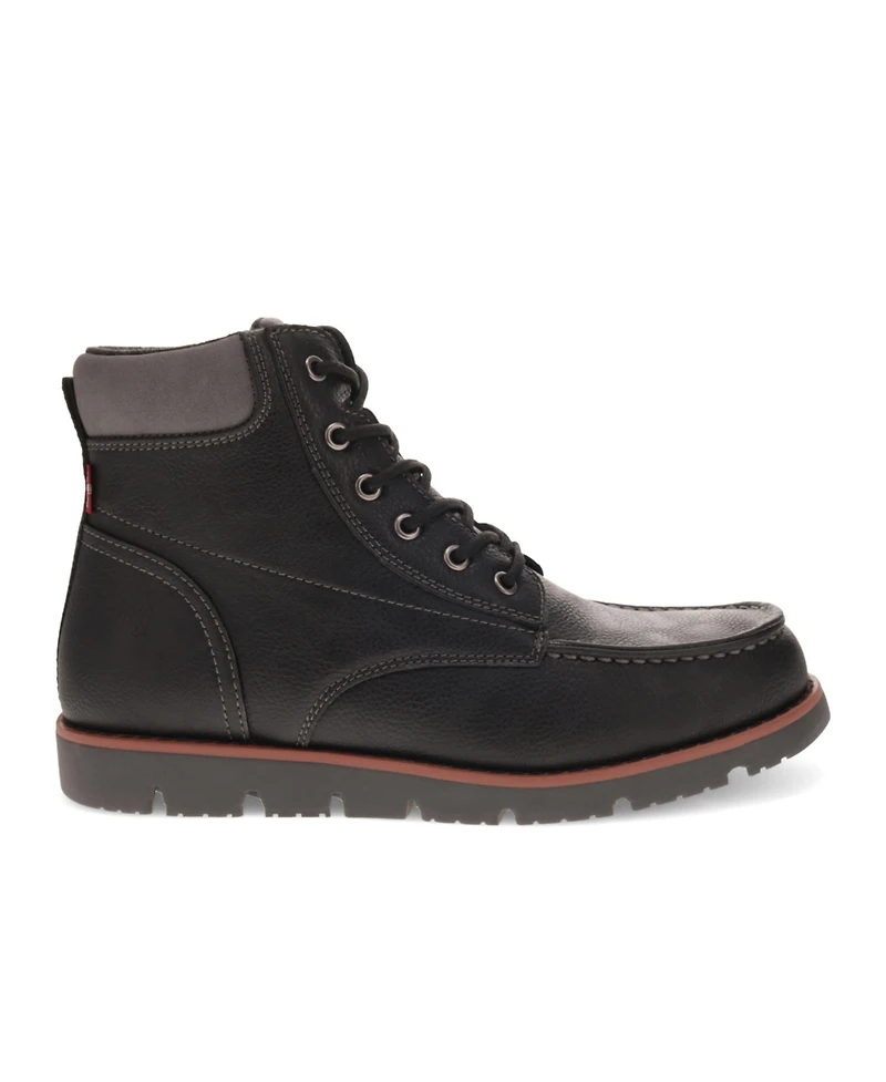 Levi's Men's Dean Wx Ul Faux-Leather Rugged Casual Hiker Chukka Boots
