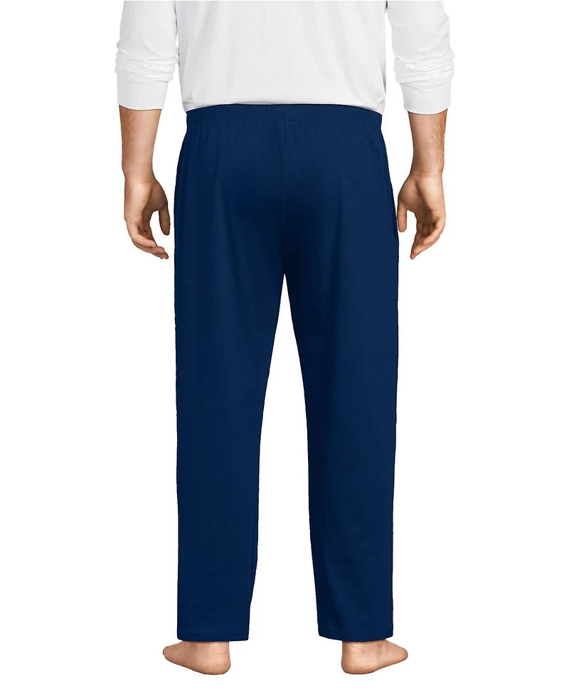 Lands' End Big & Tall Knit Jersey Sleep Pants