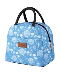 Insulated Tote Lunch Bag With Soft Padded Handles