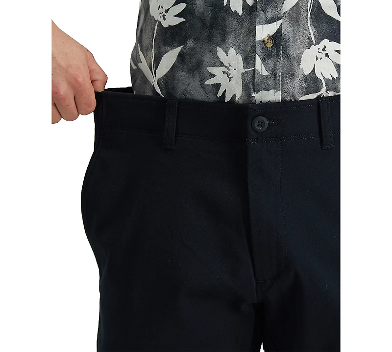 Haggar Men's Slim-Fit Life Khaki Comfort Pants