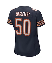 Women's Nike Mike Singletary Navy Chicago Bears Game Retired Player Jersey