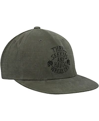 Men's Fox Olive No Contest Snapback Hat