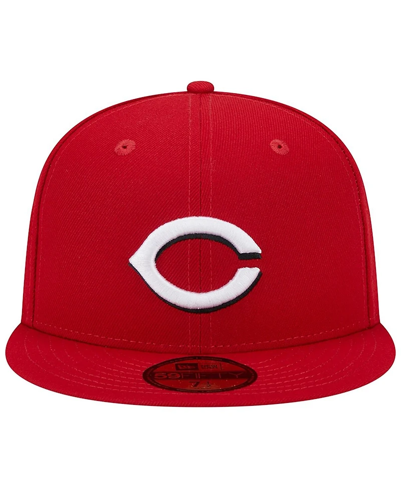 Men's New Era Red Cincinnati Reds 1990 World Series Team Color 59FIFTY Fitted Hat